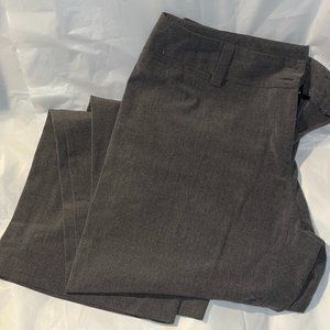Heather grey dress pants by AB Studio Size 14